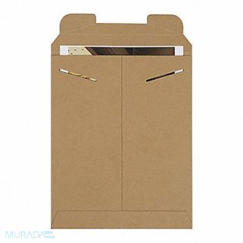 GRAINGER APPROVED Mailer Envelopes Chipboard PK100, 5HZY9