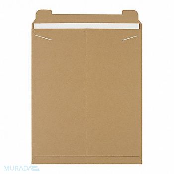 GRAINGER APPROVED Mailer Envelopes Chipboard PK100, 5HZZ4