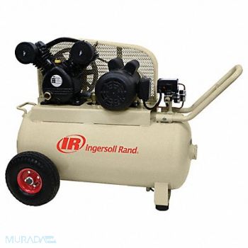 INGERSOLL RAND Portable Air Compressor 20gal Horizontal, 61DA40
