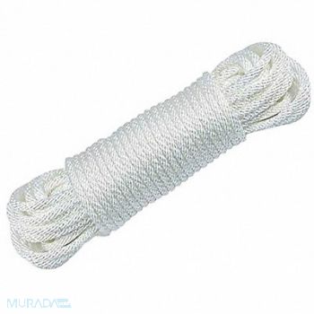 ANNIN FLAGMAKERS Braided Halyard 3/8 In.Dia White, 5JFC6