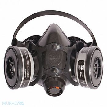 HONEYWELL NORTH Half Mask Respirator Kit M Black, 5JG98