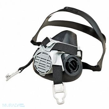 MSA Half Mask Respirator Kit L Black, 349KA9