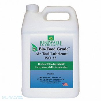 RENEWABLE LUBRICANTS Air Tool Lubricant Synthetic Base 1 gal., 5JGG5
