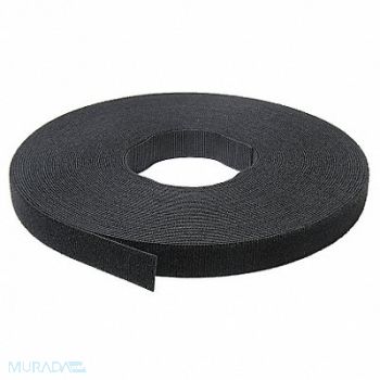 VELCRO BRAND Self Gripping Strap 3/4x37ft 6 Black, 5JLH8