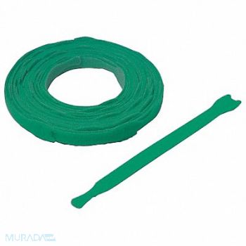 VELCRO BRAND Perforated Strap 8 in Green PK45, 5JLF5