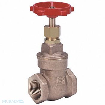 MILWAUKEE VALVE Gate Valve Class 125 3 in FNPT, 5JLV2