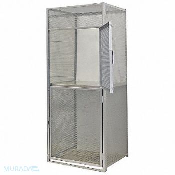 HALLOWELL StrgLckStrt 90 x48 x60 2opng Dr 2Sd Pnl, 5JMR0