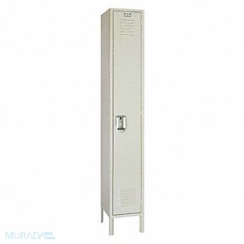 LYON Wardrobe Lockr Lvrd 1 Wide 1 Tier Putty, 4JXE3