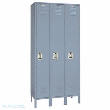 LYON Lckr 1x3Lckr Dv Gry 78 x54 x18 Assm, 4JXA7