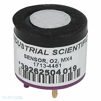 INDUSTRIAL SCIENTIFIC Replacement Sensor Oxygen, 5JNL5