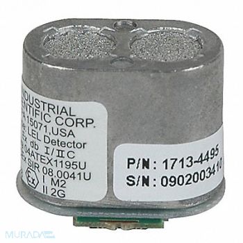 INDUSTRIAL SCIENTIFIC Replacement Sensor LEL and CH4, 5JNL8