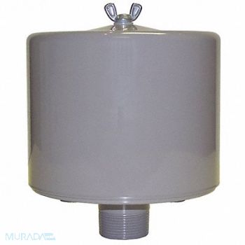 SOLBERG Filter Silencer 1 MNPT Inlet 55 cfm, 5JPZ9