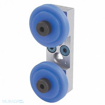 80/20 Roller Wheel Bracket Assembly 163.3 mm L, 5JRX7