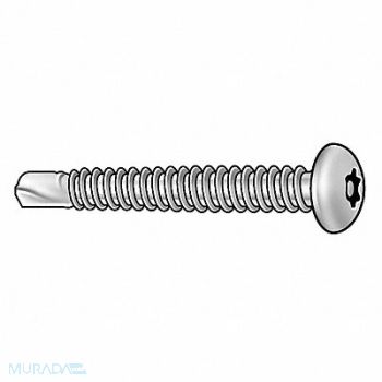 TAMPER-PRUF SCREW Scrw Sz #10 T25 410SS 1.5 L PK10, 5JU53