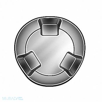 TAMPER-PRUF SCREW TRS 5/16 -18 Zinc Plated 1 L 25PK, 5KA73