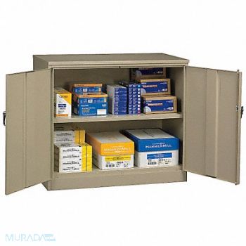 TENNSCO Storage Cabinet 42 x36 x24 Sand 2Shlv, 5KCC5