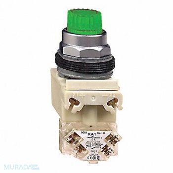 SCHNEIDER ELECTRIC H6934 Illuminated Push Button 30mm 1NO/1NC Red, 5KCE6