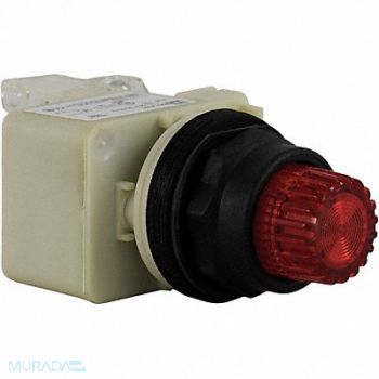 SCHNEIDER ELECTRIC H6934 Illuminated Push Button 30mm 1NO/1NC Red, 5KCJ2