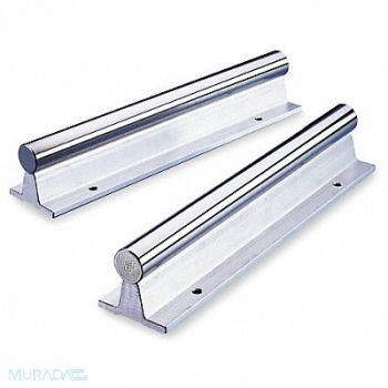 THOMSON Support Rail Steel 1.000 In D 24 In, 5KD32