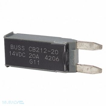 BUSSMANN Automotive Circuit Breaker CB212 20A 12V, 5KDL6