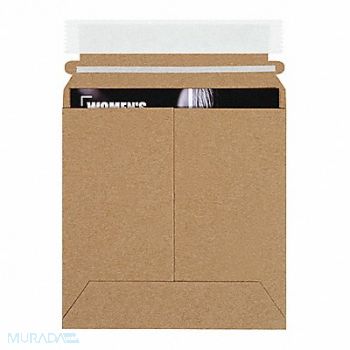 GRAINGER APPROVED Mailer Envelopes Chipboard PK200, 5KMC1