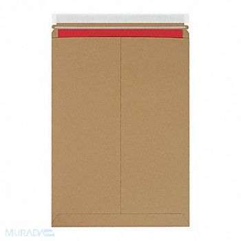 GRAINGER APPROVED Mailer Envelopes Chipboard PK100, 5KMC8