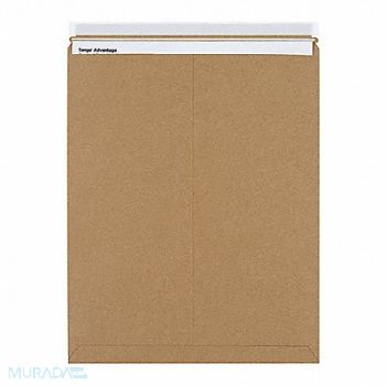 GRAINGER APPROVED Mailer Envelopes Chipboard PK100, 5KMC9