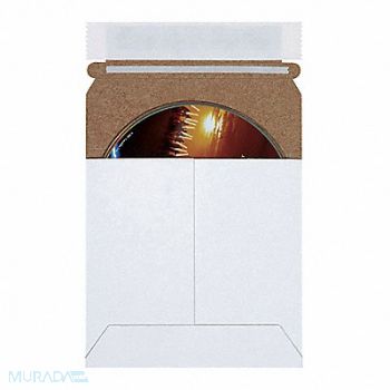 GRAINGER APPROVED Mailer Envelopes Chipboard PK200, 5KMD2