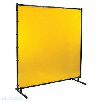 STEINER H6762 Welding Screen 6 ft H 8 ft W Yellow, 5KNL6