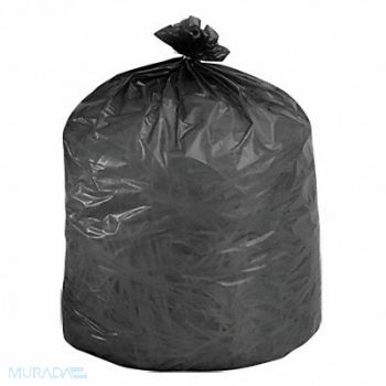 ABILITY ONE Trash Bag 55 gal Black PK65, 5KRC0
