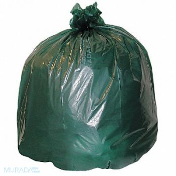 ABILITY ONE Trash Bag 60 gal Gray PK100, 5KRD0