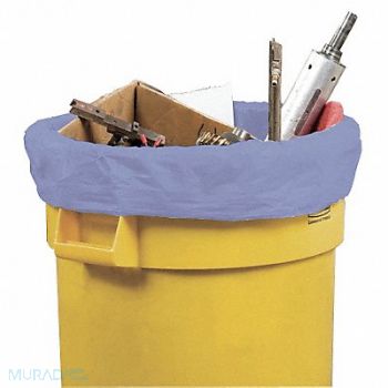 ABILITY ONE Trash Bag 33 gal Blue PK100, 5KRD3