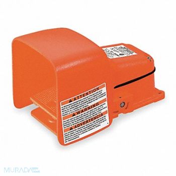 LINEMASTER Heavy Duty Foot Switch Momentary Action, 5KX05