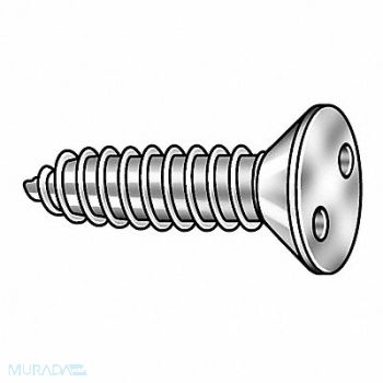 TAMPER-PRUF SCREW Sheet Metal Scrw #12 18-8SS 2 L PK10, 5KY27