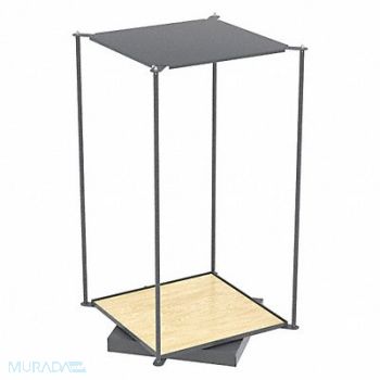 AKRO-MILS Rvlvng Strg Bn 11inx11inx17in Flat, 5LA31