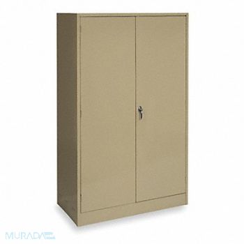 GRAINGER APPROVED Storage Cabinet 78 x48 x24 Tan 4Shlv, 1UFE7
