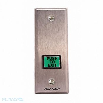 SECURITRON Push to Exit Button Momentary 3A, 5LAA2