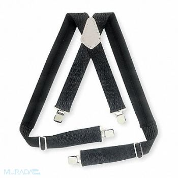 CLC Suspenders Black Adjustable Universal, 5LF03