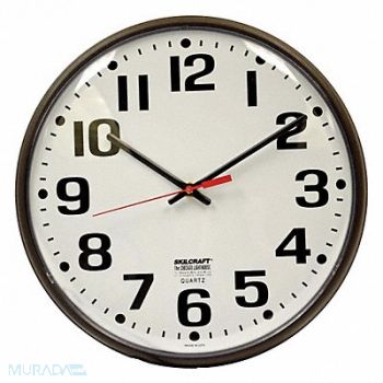 ABILITY ONE Wall Clock Analog Electric, 5LG30