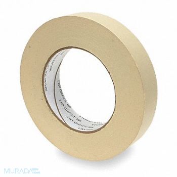 ABILITY ONE Masking Tape 1 W 60 yd L Tan, 5LG45