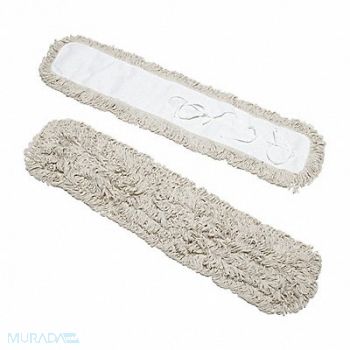 ABILITY ONE Dust Mop Natural Cotton, 5LG84