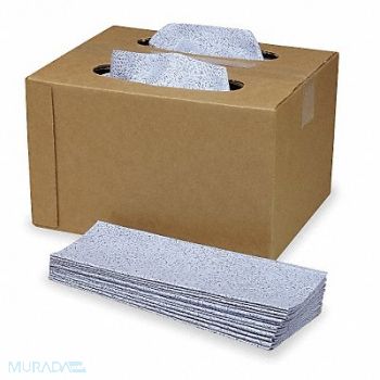 ABILITY ONE Dry Wipe 11-1/2 x 16-1/2 Blue, 5LG87