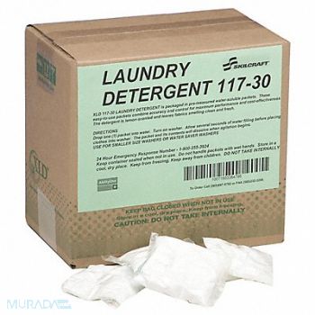 ABILITY ONE Laundry Detergent Box PK100, 5LH16