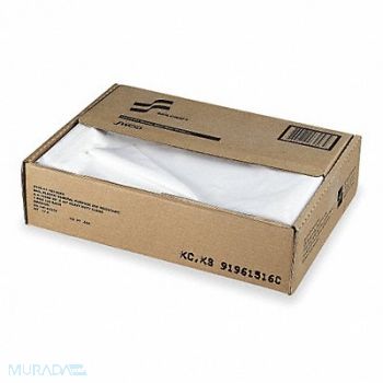 ABILITY ONE Trash Bag 34 gal Clear PK125, 5LH31