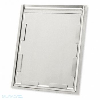 ABILITY ONE LblHldr Silver Smooth Slide-In PK10, 5LH44