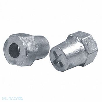QUICKCABLE Stud Post Conversion Kit Silver PK4, 5LMP9