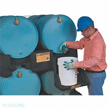 GRAINGER APPROVED Double Drum Stack Module Black, 5LTN7