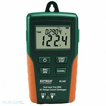 EXTECH Dual Input AC Voltage/Current Datalogger, 5LUT7