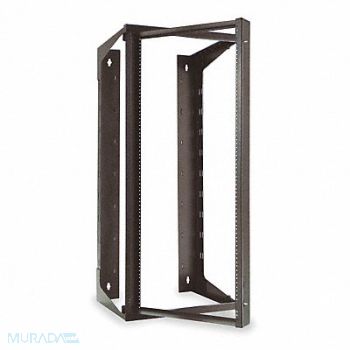 HUBBELL PREMISE WIRING Swing Frame 48 in H 18 in D 20.7in W Blk, 5LV76