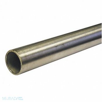 GRAINGER APPROVED Tubing Welded 1 1/2 In OD 6 Ft 2682 PSI, 5LVP7